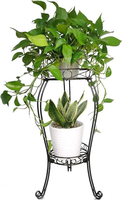 28.4 inches Tall Metal Plant Stand 11.8 Dia by TREEZITEK