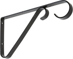 National Hardware N274-514 V2653 Plant Brackets in Black by NationalHardware