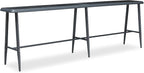 PURPLE LEAF Outdoor High Bar Table Rectangular Patio Pub Balcony Table by PURPLELEAF