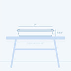 Bloem Dayton Window Box Planter: 24" - Image 3
