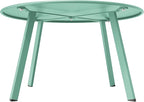 Grand Patio Round Steel Patio Coffee Table, Weather Resistant Outdoor Large - Image 8