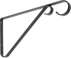National Hardware N274-563 V2653 Plant Bracket in Black, 9 Inch by NationalHardware