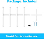 Heavy Plant Stand for 10"-16" Plant Pot Indoor Outdoor Corner, Adjustable Metal - Image 4