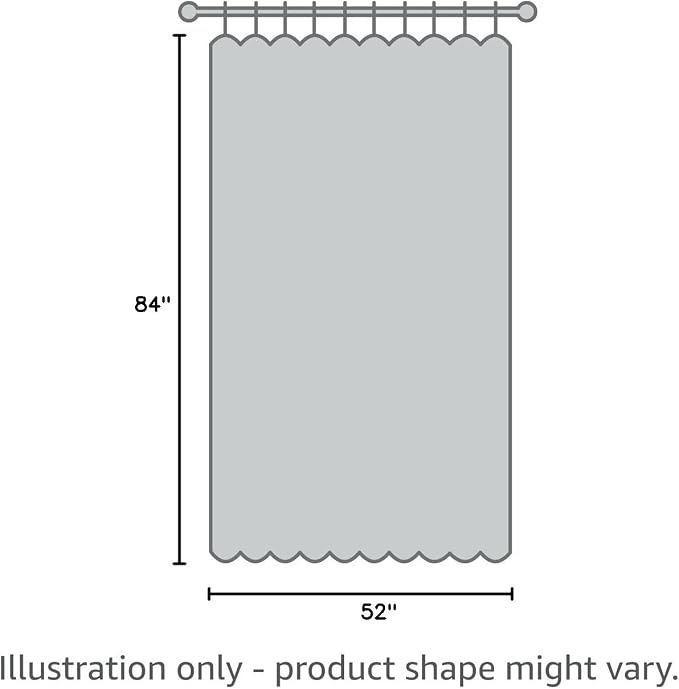 NICETOWN 2 Panels Navy Blue Outdoor Curtainss - Image 8
