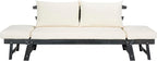 Safavieh PAT6745A Outdoor Collection Tandra Grey Modern Contemporary Daybed Day by SAFAVIEH