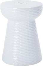 Safavieh Daphne Glazed Ceramic Decorative Garden Stool - Image 4