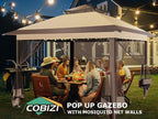 COBIZI 11x11 FT Pop up Gazebo Canopy Tent - Image 9