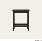 POLYWOOD Long Island 18" Side Table - Image 5