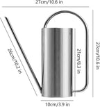 Watering Can for Indoor Plants, 50 oz/1.5L Stainless Steel Watering Can Pot - Image 4