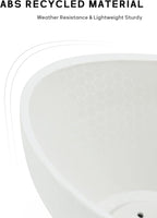 LaDoVita Plant Pots with Drainage Holes, 12 Inch Large Planters - Image 5