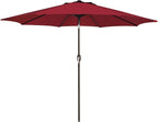 Blissun 9' Outdoor Patio Umbrella, Outdoor Table Umbrella, Yard Umbrella by Blissun