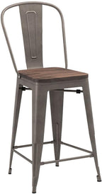 Yongqiang 24 inch Bar Stools Set of 4 Kitchen Counter Height Bar Chairs Modern - Image 4