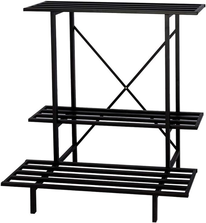 Zhongma 3 Tier Plant Stand Space-Saving Heavy Duty Plant Holder by Zhongma
