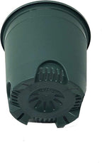 5.5 Inch Gardening Flower Pots 10-Pack Green Pot Liners 0.5 Gallon Nursery Pot - Image 2
