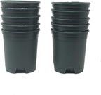 4 Inch Nursery Pot Green Plastic Planters - Image 4