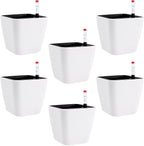 5.5 Inch Self Watering Plastic Planter by KOHAND