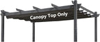 Pergola Shade Cover Replacement Canopy Top Compatible by Unknown