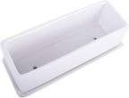 Vencer 12 Inch Rectangular Modern Minimalist Ceramic Succulent Planter Pot - Image 5