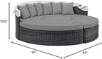 Modway Summon Outdoor Patio Daybed - Image 2