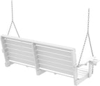 Plawdlik Porch Swings, 2 Seat Patio Chair - Image 8