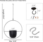2 Pcs Hanging Planters for Indoor and Outdoor Plants - Image 2
