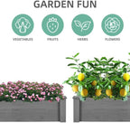 Over Ground 96x28x10 inch Raised Garden Bed, Large Wood Planter Box - Image 7