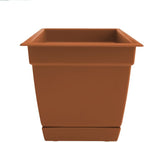 Bloem Dayton 24" Terra Cotta Recycled Plastic Rectangle Window Box Planter - Image 4