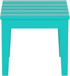 WestinTrends Ashore Outdoor Patio Modern Adirondack Side Table - Image 4