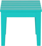 WestinTrends Ashore Outdoor Patio Modern Adirondack Side Table by WestinTrends