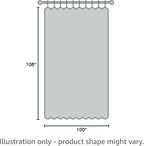 Joydeco Blackout Patio Sliding Door Curtains 108 Inches Long, Grommet Privacy - Image 11