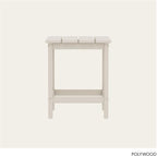 POLYWOOD ECT18SA Long Island 18" Side Table - Image 5