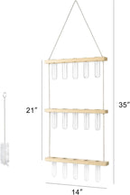 Mkono 3 Tiered Wall Hanging Plant Terrarium - Image 6