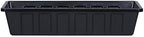 Root & Vessel Poly-Pro Plastic Flower Box Planter by Novelty