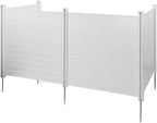 VEVOR Outdoor Privacy Screens, Pool Equipment Enclosure, Horizontal Vinyl - Image 11