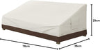 Amazon Basics 3 Seater Outdoor Couch and Patio Furniture Covers, Waterproof - Image 7