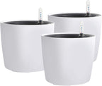 KINJOEK 3 Packs 7 Inch Self Watering Pot by KINJOEK