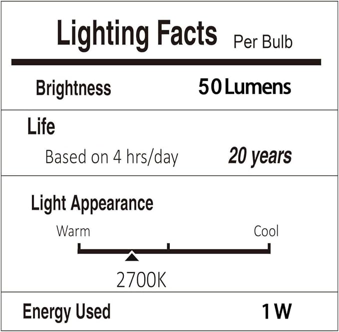 Svater Outdoor String Lights LED 25 FT, Patio Lights - Image 7