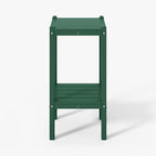 WestinTrends Malibu 36" Outdoor Adirondack HDPE 2-Tier Patio Side Table by WestinTrends