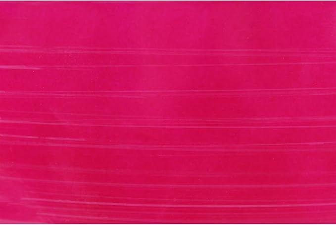 Garden Elements Indoor/Outdoor Glazed Brushed Happy Plastic Planter, Bright Pink - Image 4
