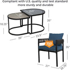Grand patio 4-Piece Outdoor Conversation Set - Image 2