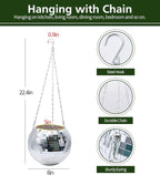 Disco Ball Planter, Disco Ball Plant Hanger - Image 5