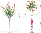 HyeFlora Artificial Fake Flowers Outdoor Plants - Image 3