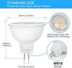 Mlambert 24 Pack MR16 LED Bulbs 50W Halogen Equivalent 5000K, 5W GU5.3 MR16 12V - Image 3