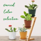 6 inch Plant Pots, 5 Pack Flower Pots Outdoor Indoor, Planters - Image 5