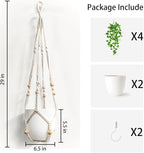 Comtelek 2 Packs Fake Hanging Plant - Image 3