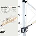 ABCCANOPY Patio Umbrella Cantilever Double Top Outdoor Offset Umbrella - Image 3
