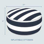 LVTXIII Indoor/Outdoor Inflatable Ottoman - Image 3