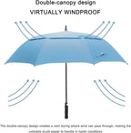 G4Free 47/54/62/68/72 Inch Automatic Open Golf Umbrella Oversize Extra Large - Image 3