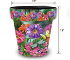 Briarwood Lane Zinnias in Bloom Medium Planter - Image 2