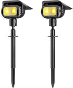 Nreonrick Solar Spot Lights 360° Adjustable Solar Lights Outdoor IP65 Waterproof by Nreonrick